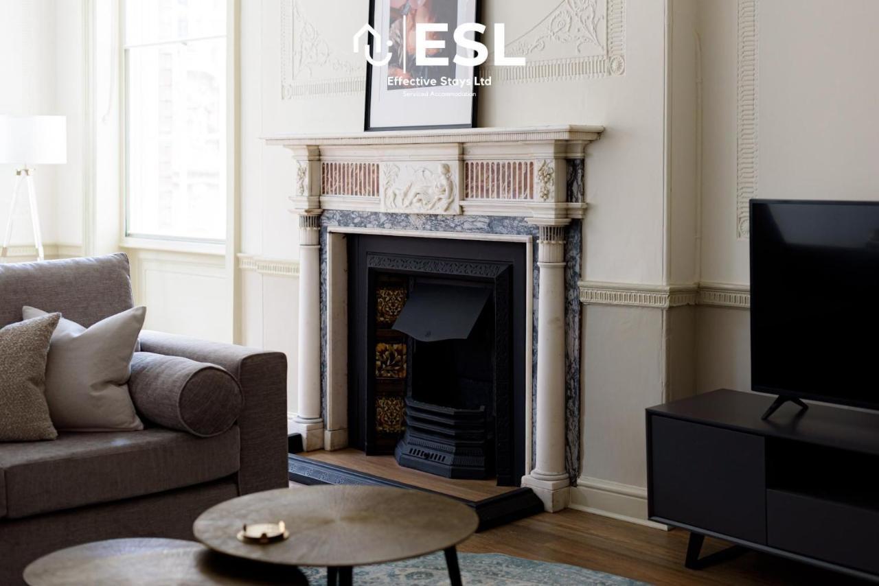 Most Central Luxury Grade 2 Listed Apartment Overlooking Shrewsbury Square - Free Parking מראה חיצוני תמונה